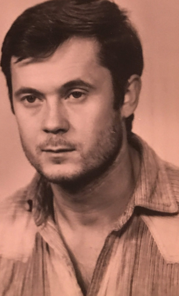 Stoic photograph of Jerzy Gregorek